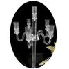 Candle Holders 1pcs Elegant 5 Arms Candelabra Acrylic Wedding Centerpieces Party Decor