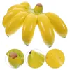 Décoration de fête Simulate Banana Vegetable Fruit Imitation Home Decor Decorative Faux Fruits Artificial Model Foam Creative Lifeke Like