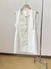 Kamizelki damskie japońskie patchwork rufles kamizelki płaszcz kwadratowe kurtki bez rękawów