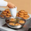 Herramientas portátiles de Herramientas de hornear de bricolaje de Donut Molde Manual Manual de Waffle Dispenser Donut Machine Easy Fast 240509