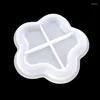 Baking Moulds Five-Pointed Star Crystal Glue Silicone Mold DIY Resin Decorations Plate Mat Tools 1165