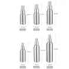 Storage Bottles 40 50 100 120 150 250ml Aluminum Cosmetic Bottle Empty Atomizer Perfume Refillable Mist Sprayer Travel Container 20pcs