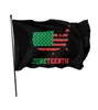 American Juneteenth Black History Pan African 3039 X 5039ft Flags 100d Polyester Outdoor Banners High Quality Vivid Color WI6942030
