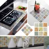 Wall Stickers 20PC Self Adhesive Tile 3D Mosaic Kitchen Bathroom Decoration Art Decal Mural Home