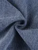 Frauen Jeans Schöne Frauen Frühlingsbriefe Druck mittlerer T-Middle-T-Hose mit Taschen für Mädchen blau gerissen