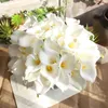 Fleurs décoratives 10pcs Horseshoe Lotus Wedus Simulation artificielle DÉCOR HADEHEDHELD FLOWER POGRAMENT