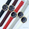 Armbandsur unisex Moon Phase Astronomy Space Watch Faux Leather Band Quartz Wrist Ladies Dress Watches Gift Luxury