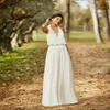 2020 Zarif Düğün Tulum Halter Bir Çizgi Seksi Seksi Arka Ayak Bileği Uzunluğu Boho Gelinlik Ucuz Gelin Pantolon Takım elbise Robes de Mariee 290b