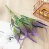 Декоративные цветы 3pcs/set Realistic Fake Elease в очистке длительной долговечности для домашней свадьбы украшения