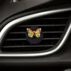 Andra interiörstillbehör Butterfly Cartoon Car Air Vent Clip Diffuser Freshener Outlet Clips per Drop Delivery OTF65