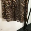 Designer -Shirt Frauen Brandkleidung für Frauen Sommertops Mode Leopard Logo Langarmed Damenjacke 09. Mai 09. Mai