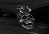 Colliers pendants Charmes crâne de dragon pendant avec collier shofar Men39s Biker Rock Rock Punk Jewelry Antique Retro Chain G6192951