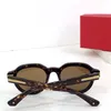 Des lunettes de soleil de créateur de mode Hommes et femmes conçus par créateur de mode CT0486S Texture complète Super Good UV400 rétro Full Fild Sunglasses avec des lunettes