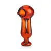 Phoenix Star Dual Channel Hand pipes Smoking Glass Pipes Water Pipe Glass Bongs Tabacco Pipes 4 inches Spoon Pipes