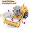 RC Children Toys for Boys Remote Control Car Kids Toy Excavator Bulldozer Roller Radio Engineering Vehicle Gift 240506