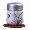 Storage Bottles Honey Of Blue And White Porcelain Ceramic 200ML Small Gourd Tea Seal Pot Medlar Flask Liquid Is Used
