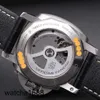 Racing pols horloge Panerai Luminor 1950 serie automatisch mechanisch staal datum display horloge mannelijk PAM00321 automatische mechanische meter 44 mm