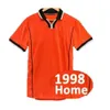 Retro 1988 Koszulki piłkarskie 88 Van Basten 1997 1998 1994 Holland Bergkamp 96 97 98 14 Gullit Rijkaard Davids 2000 2008 Klasyczne koszule piłkarskie wysokiej jakości