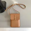 Evening Bags 2024 Women's Ladies Shoulder Bag PU Leather Vintage Mini Crossbody Phone Korean Style Youth Chic Purse Whole Sale