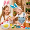 12 bijpassende eieren Montessori sensory baby speelgoed paaseieren kippenkleuren vormen sorteerleren educatief speelgoed voor kinderen geschenken 240510