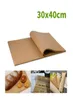 Pergamentpapier Backbleche Nicht -Stick -Prä -Back -Pergament Perfekt zum Backen von Grillluft Frittier BBQ XBJK20036103120