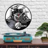 Wall Clocks Drum Kit Home Decoration Clock Watch Hanging Record