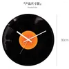 Wall Uhren Stille Uhr Modernes Design Musikthema Klassische Uhr mit Bracket Art Home Decor Geschenke für Musiker