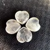 Figurines décoratives Crystal Natural Crystal Clear Quartz Heart for Healing Decoration Gift