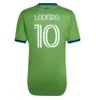 2023 Seattle Sounders FC Soccer Jerseys Away Purple 22 23 Roldan Ruidiaz Lodeiro Montero Morris Camisetas de Futbol Delem Football Shirts Maillots fot