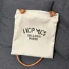 Luxe dames tassen canvas strandtas ontwerper schouder crossbody tas letter print grote capaciteit damesstoffen tas
