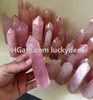 Pinstal Obelisk Towercrystal Healingreik Grids Natural Rose Quartz Figurine Sphère Gemstone Self Standing 6 Faceet Single P2572694