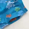 Herren Shorts Großhandel Schwimmwehel für Männer Cartoon Marke Schildkrötenstrand Schnelle trockene Badeanzüge Mann Bermuda Maskulina Kleidung