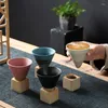 Кружки творческие ретро -кофейная чашка керамика грубая керамика