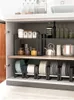 Kitchen Storage Bowls Plates Dish Rack Cabinet Shelf Holder Organizers Stackable Pantry Racks Sturdy High-strength For Organize