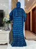 Vêtements ethniques 2024 NOUVEAU MUSLUM COTTON LADYS ABAYAS RAMADAN GARMENT DUBAI TURKEUR MIDGE EST FEMME ROBE LORDE Africain Robe Turban Joint T240510