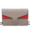 Top quality envelope canvas Crossbody chain cosmetic snake clutch shoulder bag woman purses mens tote handbag pochette bags