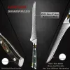 Professional 6Inch Boning Fillet Knife,Damascus Japanese 67 Layer Sharp Flexible Blade Kitchen Chef Knives for Fish Meat Chicken