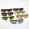 Nouvelles verres de mode à travers le vent YK avec lunettes de soleil à grand cadre