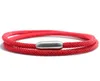 Simple Multilayer Red String Bracelet Charms Stainless Steel Magnetic Rope Braclet For Women Men Wristband Jewelry Pulseira Charm 6414219