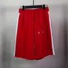 5a Mens palmeiras shorts designers femininos calças curtas letra de impressão de letra de teia