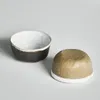 Кружки японская ручная нерегулярная грубая керамическая чайная чашка набор маленькой хлопковой линии байдзиу
