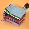 Jewelry Pouches 5 PCS Fashion Natural Linen Burlap Bag Jute Gift Drawstring Bags With Handles Packaging Party Favor Candy