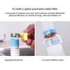 Kitchen Faucets Faucet Filter360° Rotating Sprinkler Healthy Filter Adjustable Anti-splash Expander WaterSaver