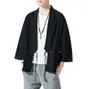 남자 재킷 레트로 중국 스타일 한피 얇고 느슨한 피팅 daopao 대형 hefeng 재킷 일본 기모노 가디건