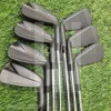 Clubs de créateurs de mode Golf P770 Irons Black High Quality Golf Irons droits clubs de golf unisexe Contactez-nous pour voir les photos avec le logo 729