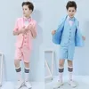 Handsome Kids Formal Wear Birthday Suit Boy Birthday Party Suits Prom Business Suits Boy Flower Girl Coat NO005 266T