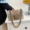 Wholesale ladies shoulder bags classic embossed retro crocodile chain bag multi-layer printed fashion mobile phone coin purse personali 202x