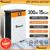 Batteries Nouvelles 48V 300AH 15KWH LIFEPO4 PADE POWERWALT 310AH AVEC RS485 CAN SYSTÈME BMS ENERGE SOLAR SOLAR SOSTOR SOLARD DE SOLAR