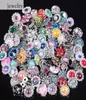 Braccialetti di bottone di gioielli Noosa Braccialetti Rhinestone Crystal Glasses imitazione perle Metal Hollow Fai -te Style Accessorio a pendente 189179569