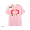T-shirt de créateur masculin Summer G Shirt Luxury Brand T-shirts Guuchi Mens Womens Short Manches Hip Hop Streetwear Tops Gu Shirt Clothing 914